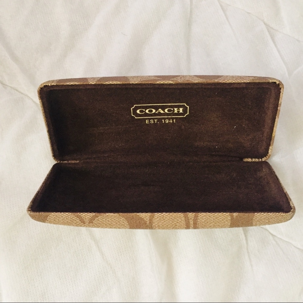 Coach glasses AND case